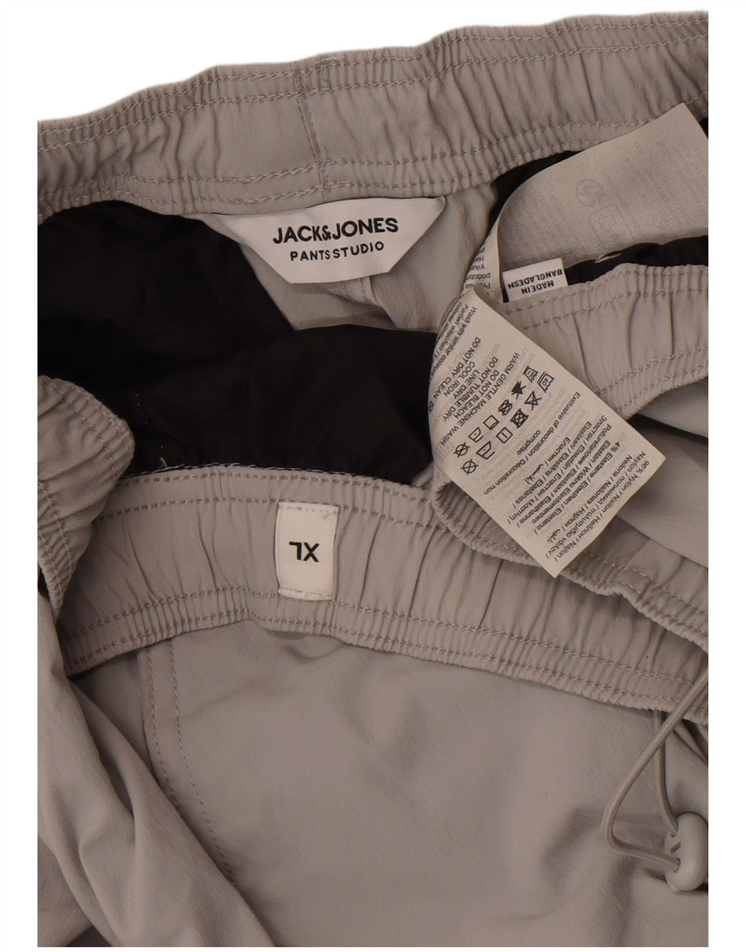 Jack & Jones Ανδρική φόρμα Cargo Παντελόνι XL Grey Nylon