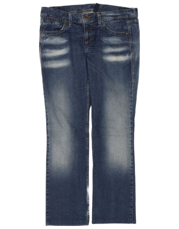 Γυναικείο Benetton Regular Straight Jeans W31 L28 Blue Cotton