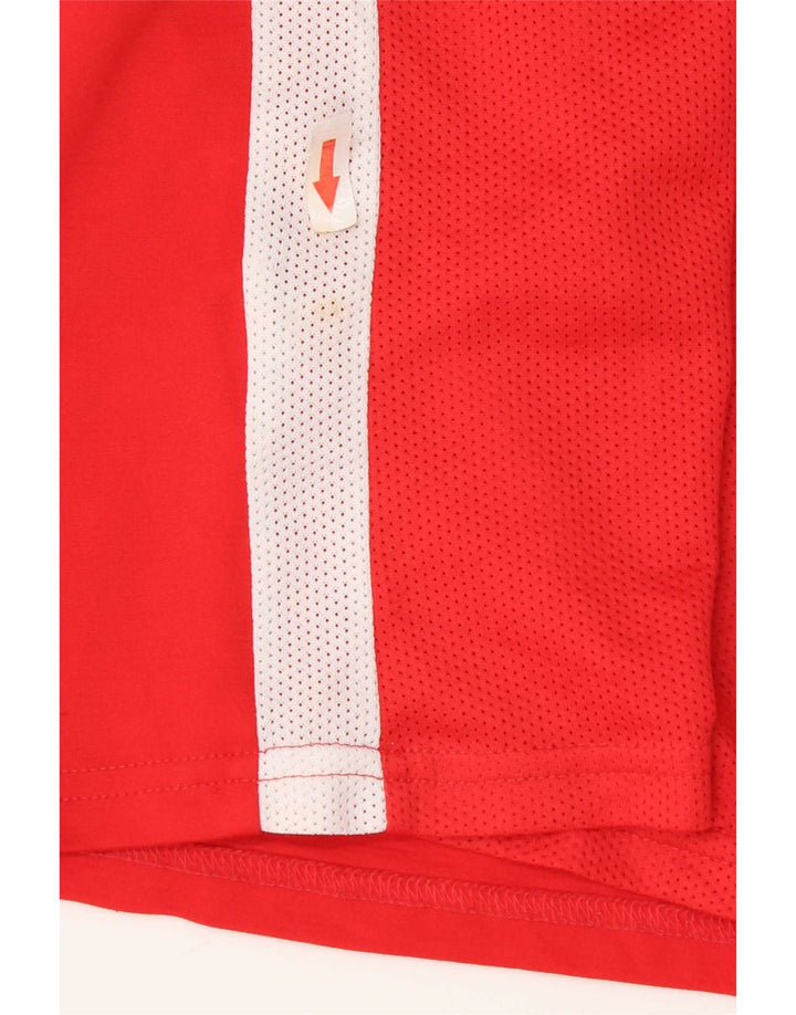 Nike Ανδρικό Dri Fit T-Shirt Τοπ Μεσαίο Κόκκινο Πολυεστέρα