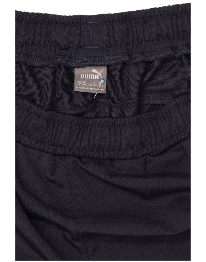 Παντελόνι αθλητικής φόρμας PUMA Boys 15-16 Years Navy Blue Polyester