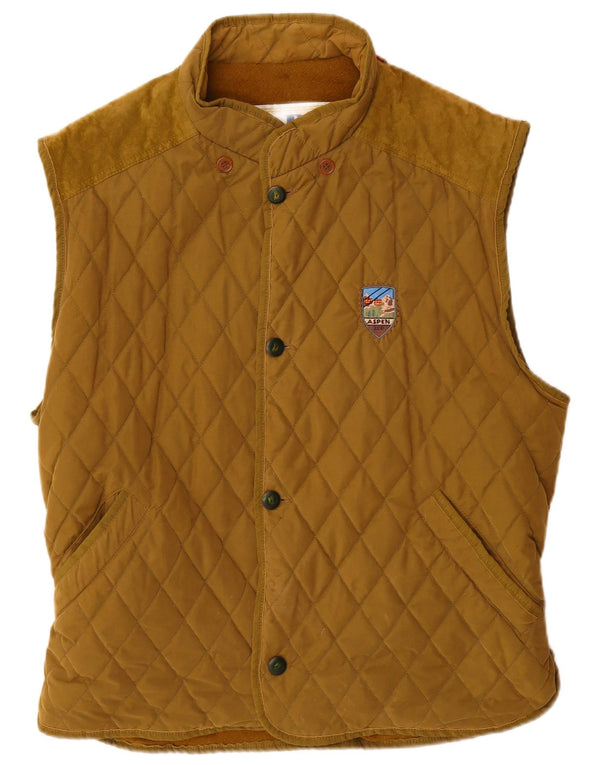 CASUCCI Ανδρικά καπιτονέ Gilet UK 40 Large Beige