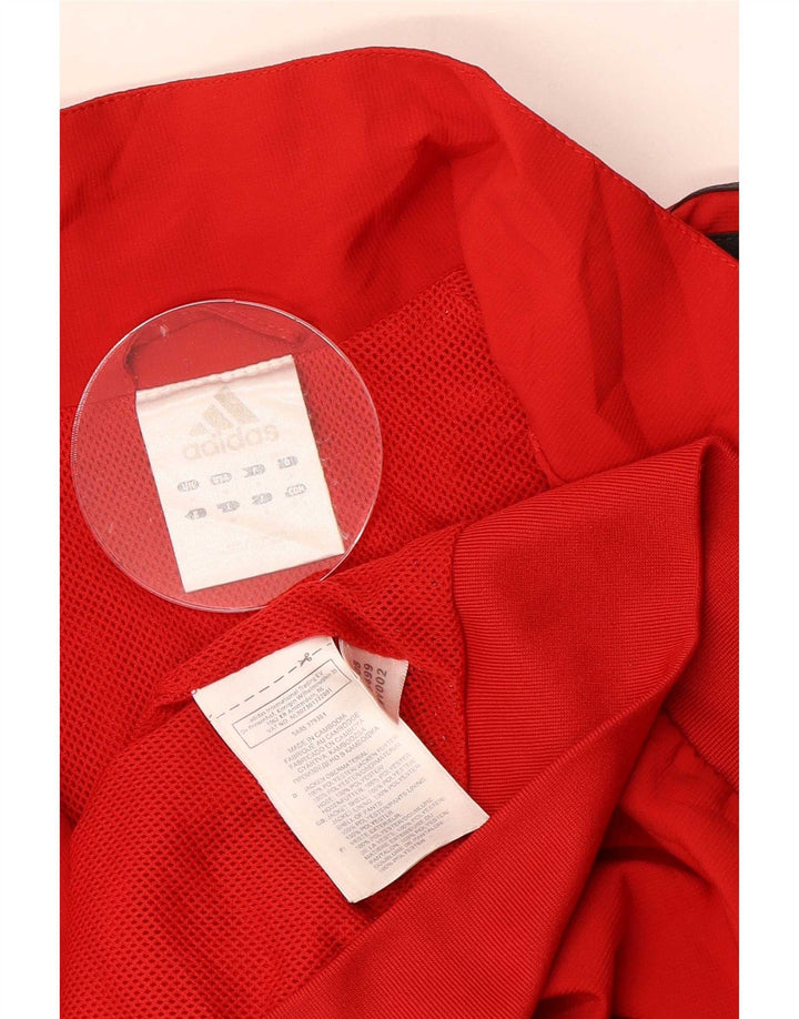 Ανδρική αθλητική φόρμα Adidas Top Jacket Μεσαίο Κόκκινο Colourblock Πολυεστέρας