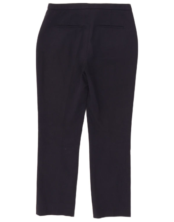Γυναικείο ίσιο κομμένο παντελόνι Reiss UK 6 XS W27 L25 Navy Blue Cotton