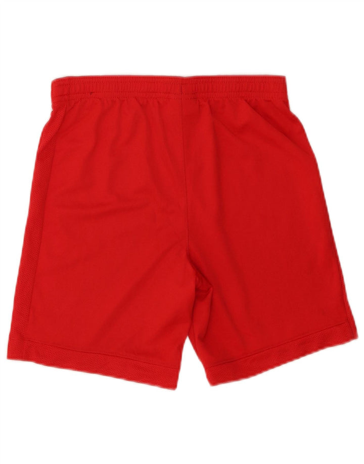 Αθλητικά σορτς Nike Boys Dri Fit 10-11 ετών Μεσαίο κόκκινο πολυεστέρα