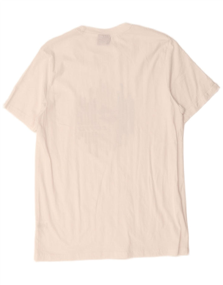 Lotto Ανδρικό γραφικό T-Shirt Top μεγάλο λευκό βαμβακερό