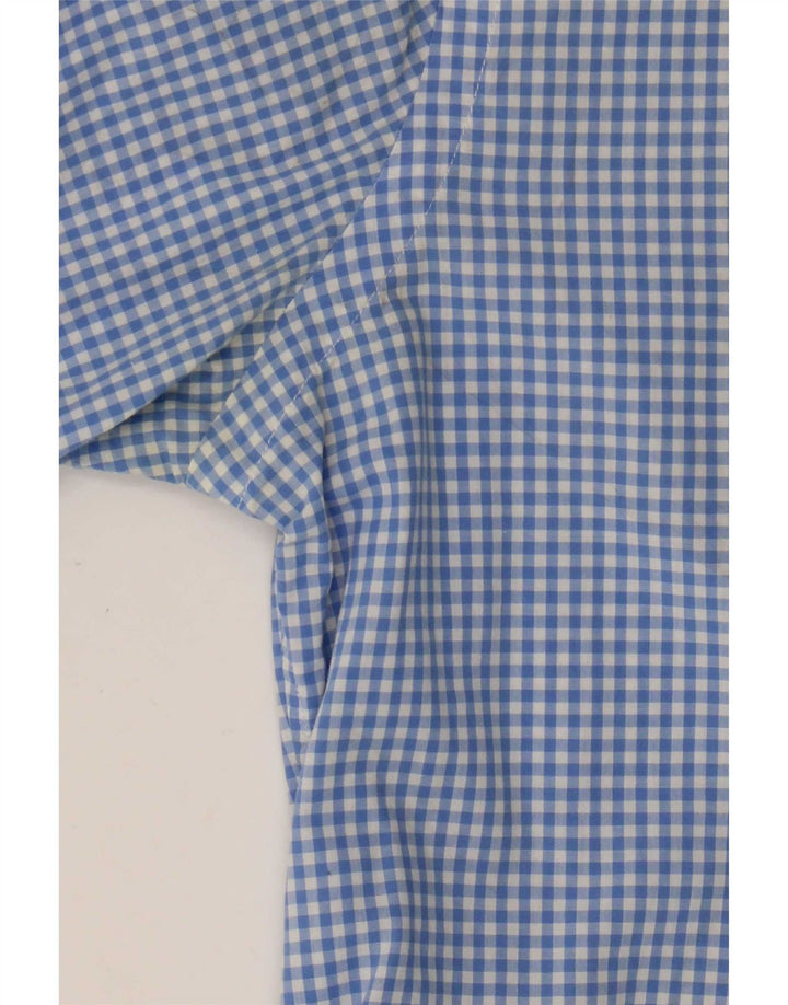 Ανδρικό πουκάμισο Ralph Lauren XS Blue Gingham Cotton