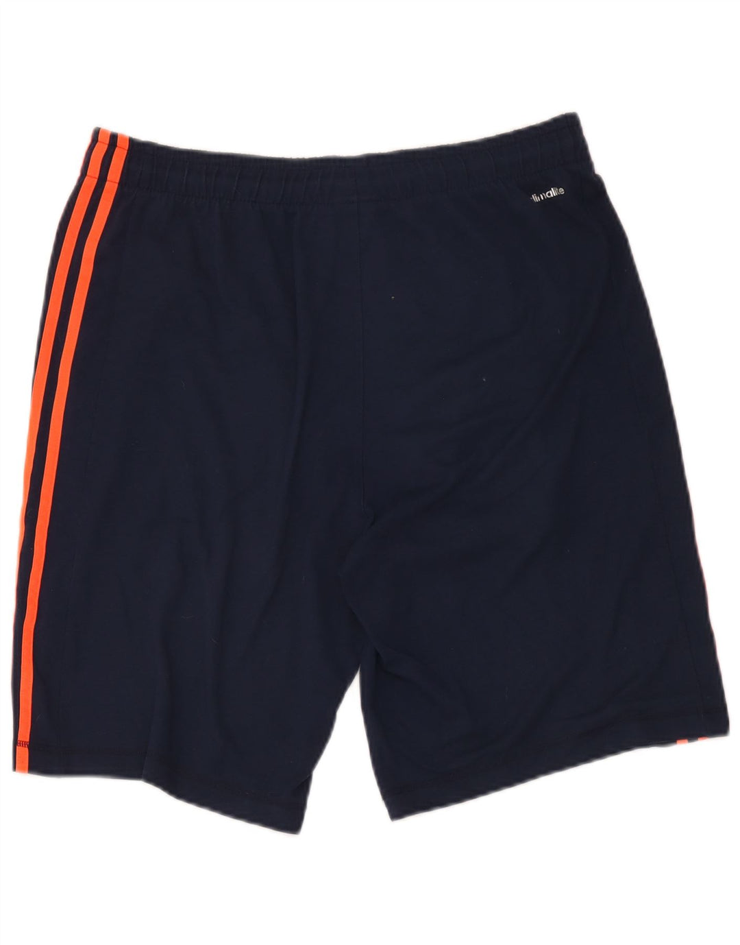 Ανδρικό αθλητικό σορτς Adidas Climalite από μεσαίο μπλε ναυτικό πολυεστέρα