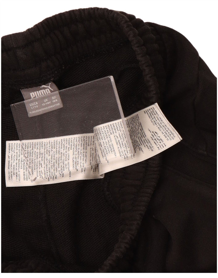 PUMA Boys Graphic αθλητική φόρμα παντελόνι Joggers 13-14 ετών καφέ πολυεστέρα