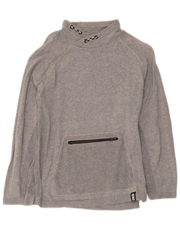 Zara Girls Turtle Neck Jumper πουλόβερ 13-14 ετών Γκρι βαμβακερό