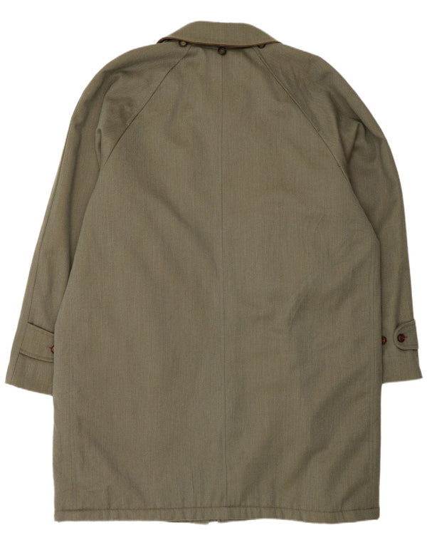 Vintage Ανδρικό Πανωφόρι EU 58 4XL Πράσινο μαλλί