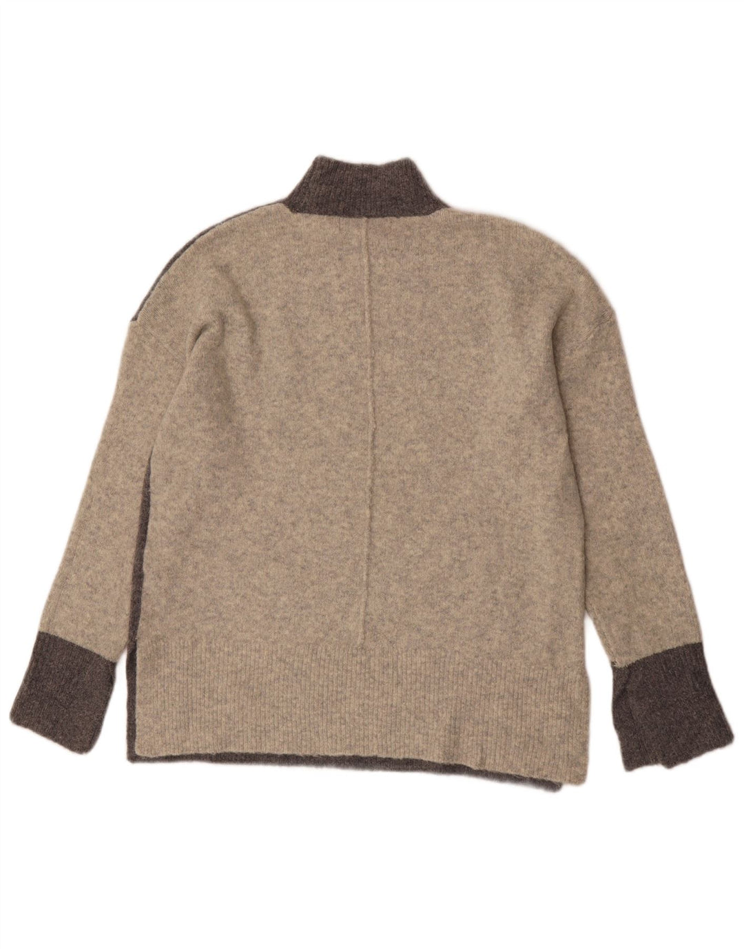Marks & Spencer Γυναικείο πουλόβερ με λαιμό χελώνα UK 14 Medium Grey