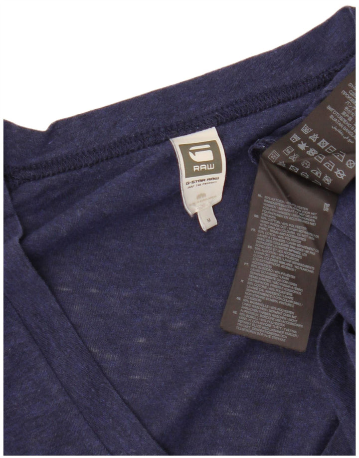 Ανδρικό T-Shirt G-STAR Top από μεσαίο μπλε ναυτικό βαμβακερό