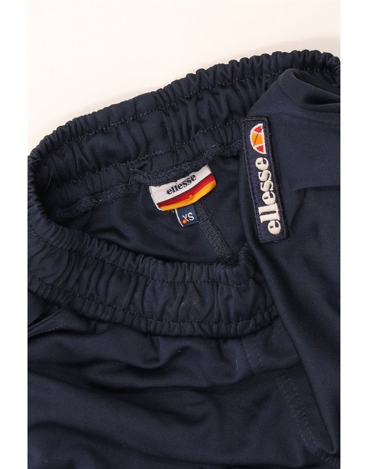 ELLESSE Γυναικεία φόρμα γυμναστικής γραφικά UK 6 XS Navy Blue Polyester