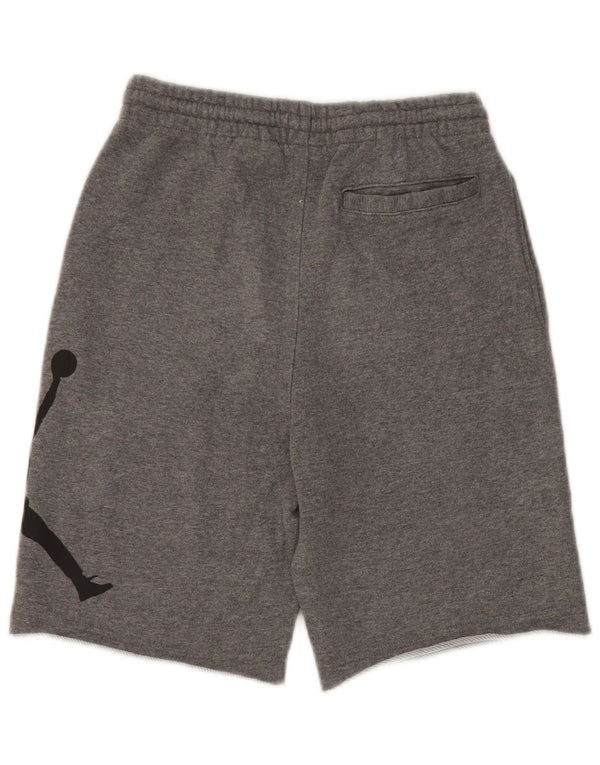 Jordan Boys Graphic Sport Short 10-11 Years Medium Grey Cotton