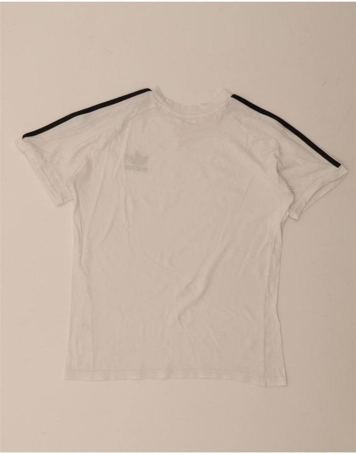 Adidas Γυναικείο T-Shirt Top UK 12/14 Medium White