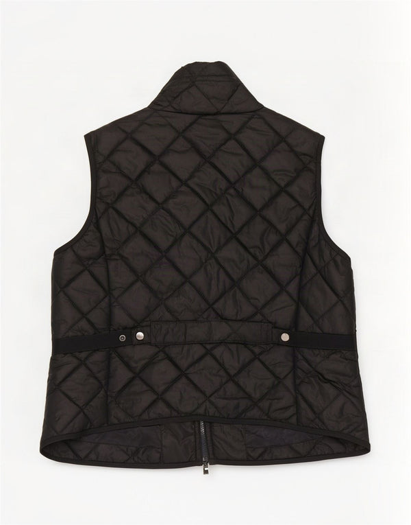 Esprit Γυναικείο Καπιτονέ Gilet UK 14 Μεγάλος Μαύρος Πολυεστέρας