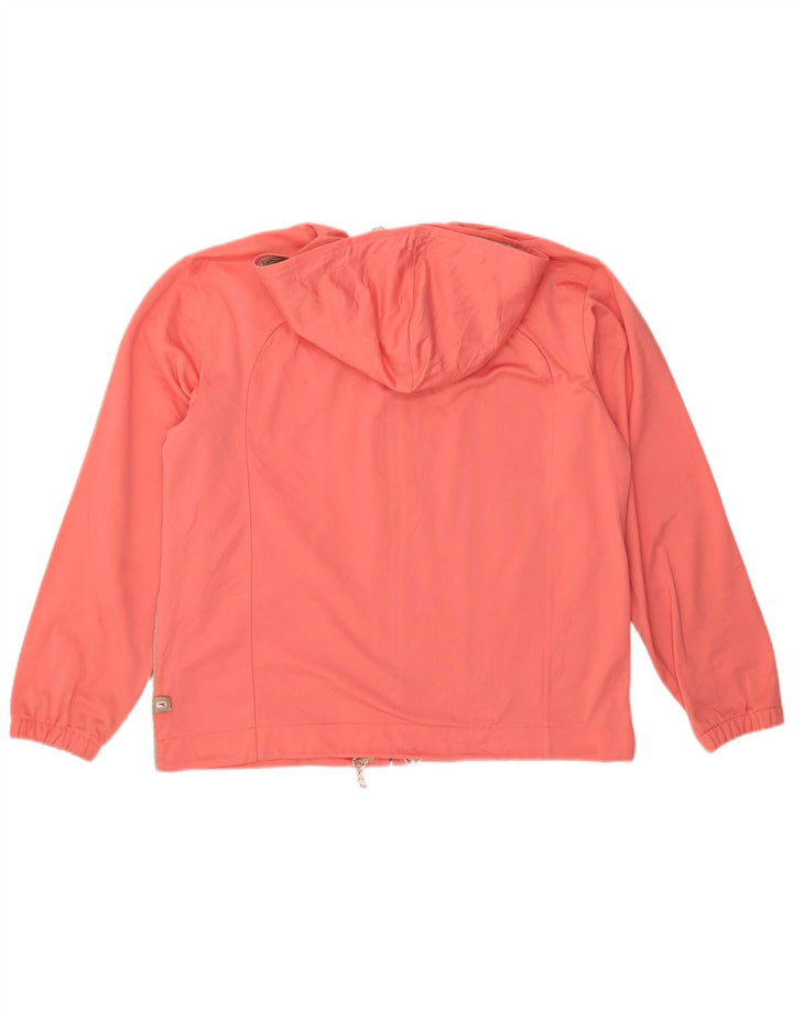 DIADORA Γυναικεία αθλητική φόρμα με κουκούλα Top Jacket UK 16 Large Pink Colourblock