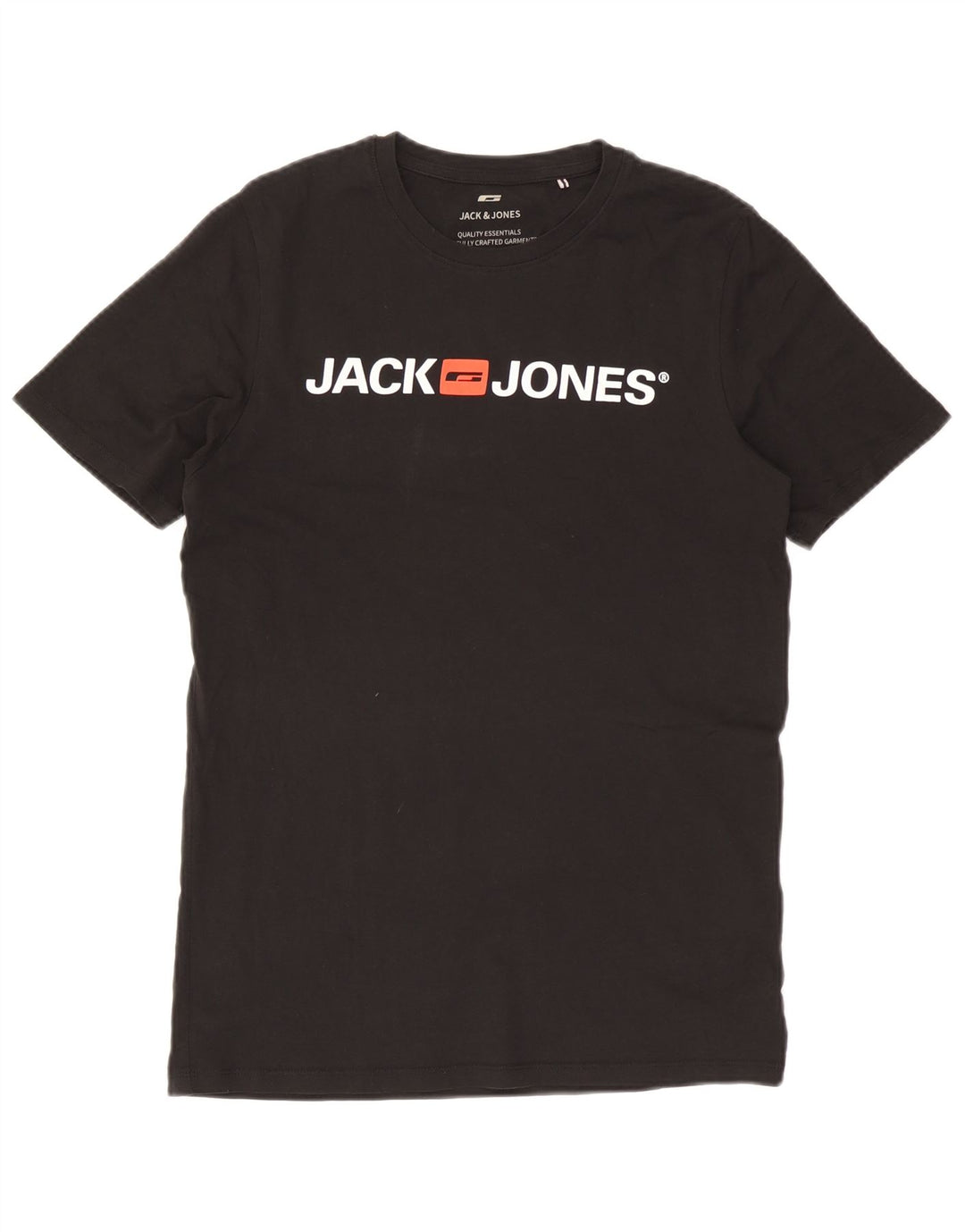 Ανδρικό γραφικό μπλουζάκι Jack & Jones Top Large Μαύρο