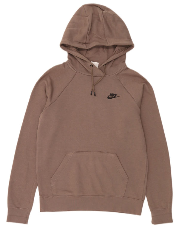 Nike Γυναικείο Hoodie Jumper UK 6 XS Γκρι βαμβακερό