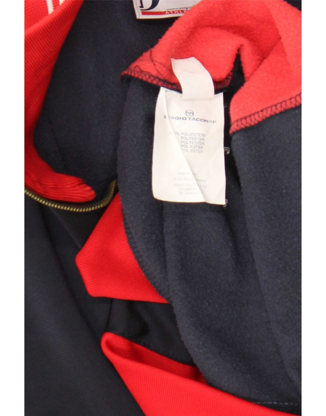 Ανδρική φόρμα Sergio Tacchini Top Jacket 2XL Navy Blue Colourblock