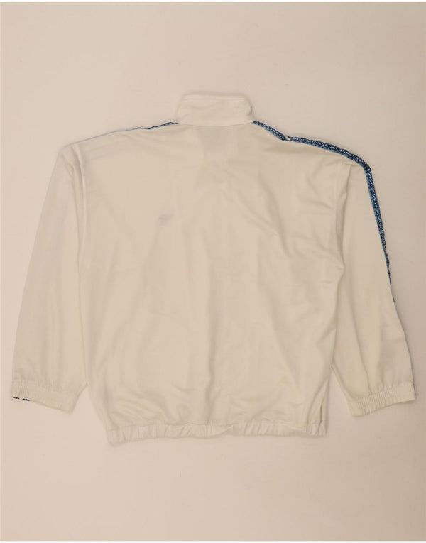 Ανδρική φόρμα γραφικών Diadora Top Jacket UK 42 Large White Colourblock