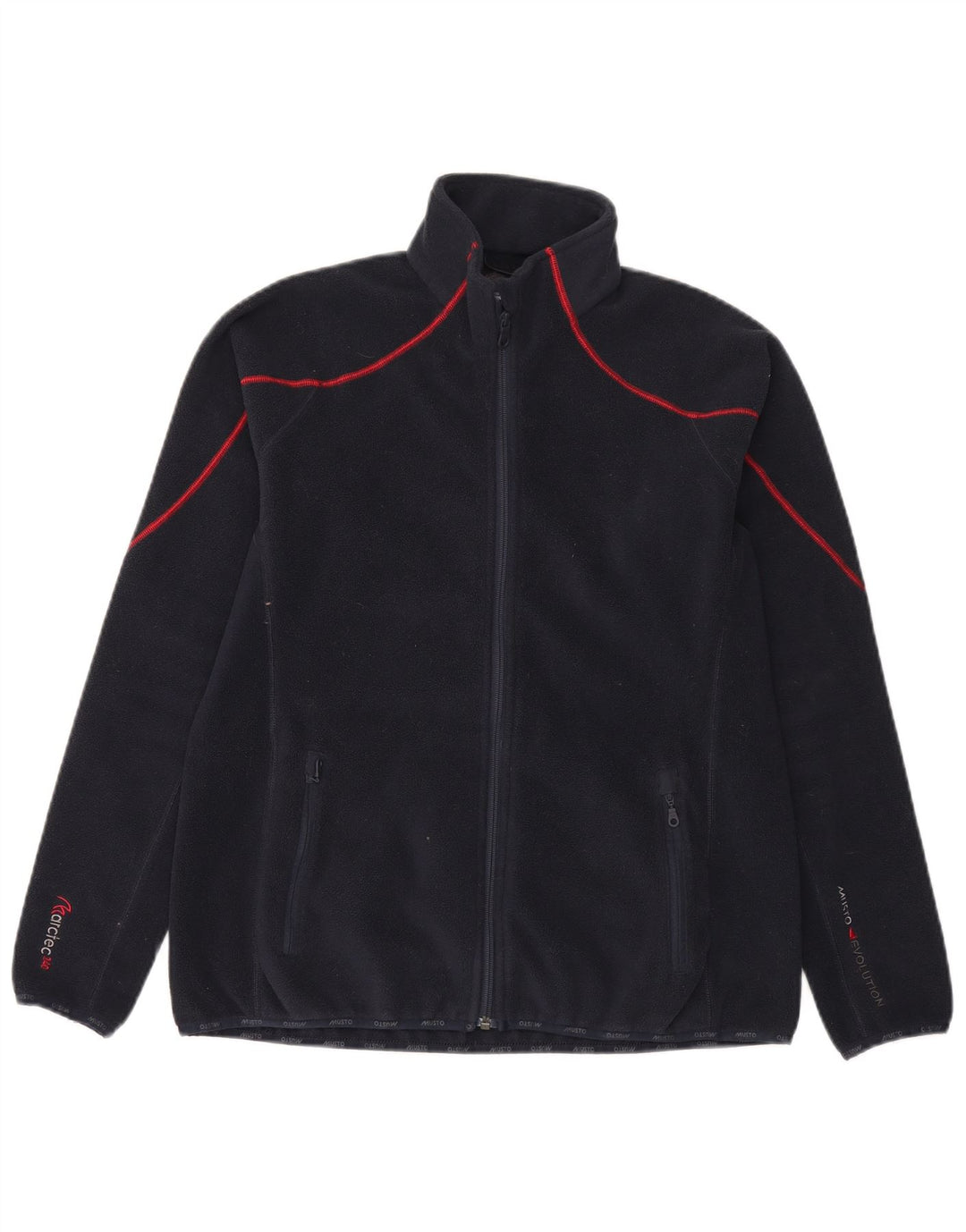 Musto Γυναικείο Fleece Jacket UK 16 Large Navy Blue Polyester