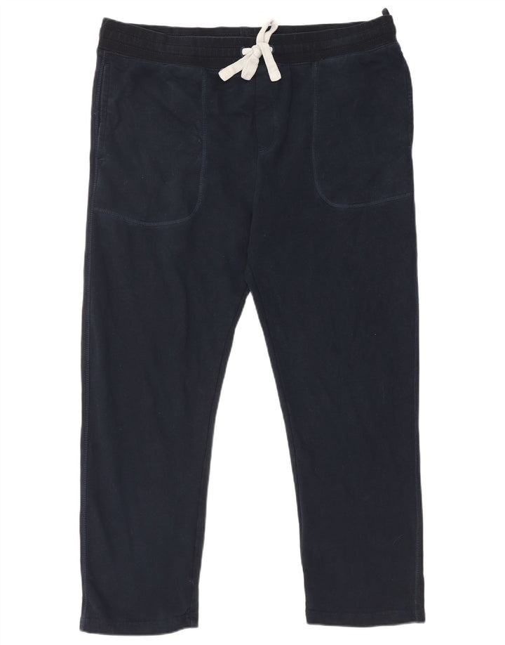 Ανδρική αθλητική φόρμα Marks & Spencer Παντελόνι XL Navy Blue Cotton