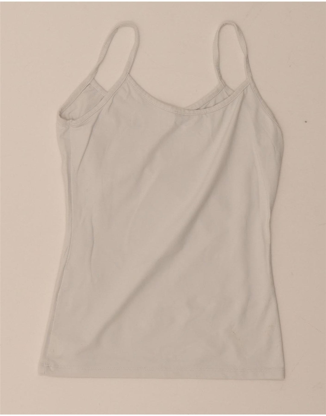 Zara Womens Crop Cami Top UK 8 Small White