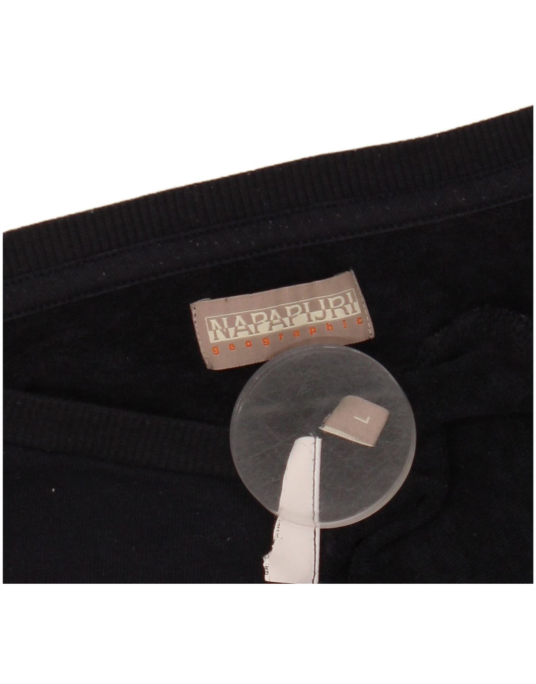 NAPAPIJRI Γυναικείο γραφικό φούτερ Jumper UK 14 Large Navy Blue