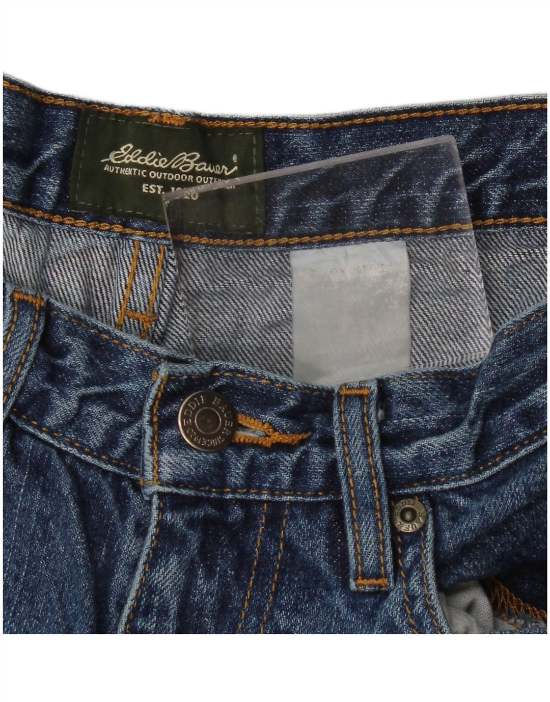 Γυναικείο ίσιο τζιν Eddie Bauer W30 L31 Μπλε