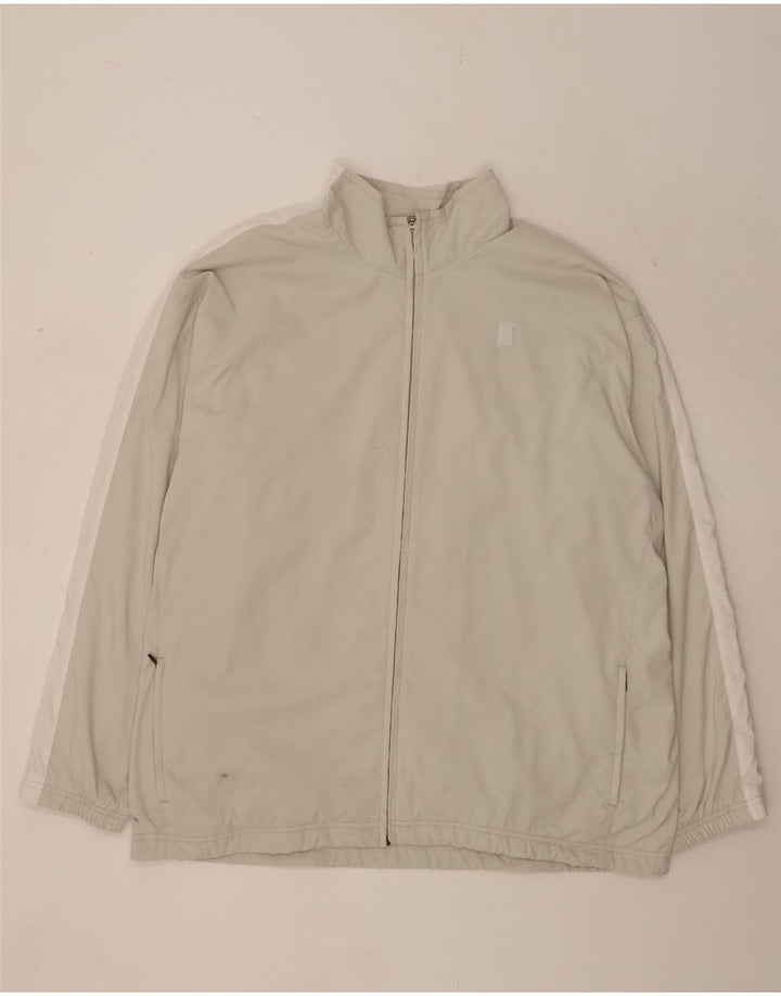 Ανδρική φόρμα Nike Top Jacket UK 47/48 2XL Beige Colourblock Polyester