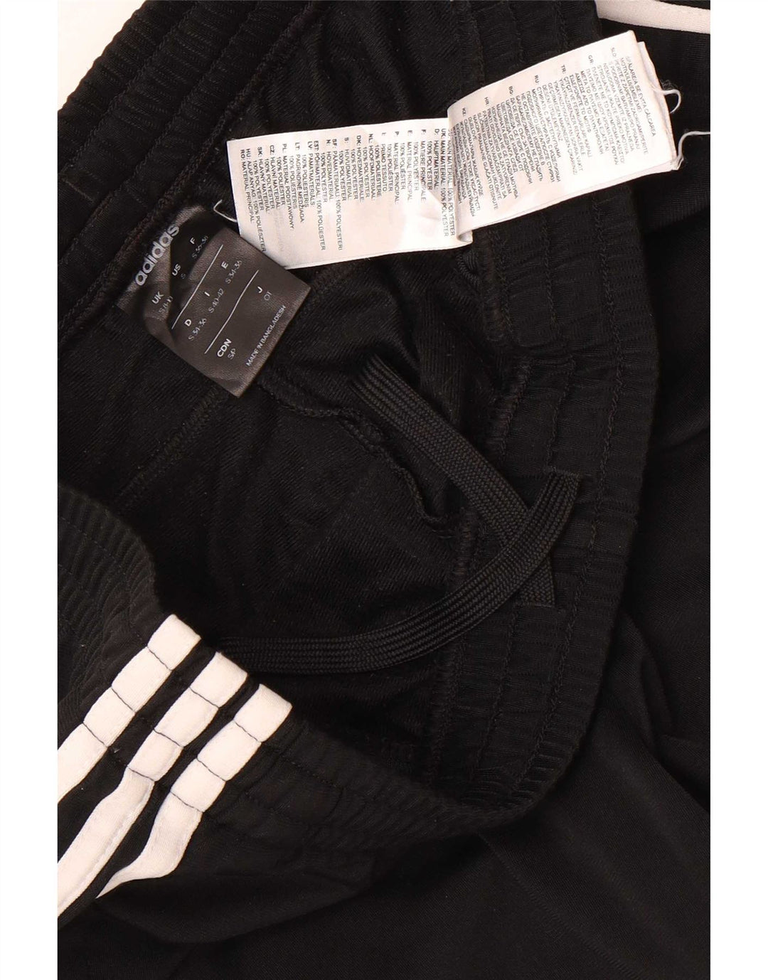 Γυναικεία αθλητική φόρμα Adidas Παντελόνι UK 8/10 Small Black Polyester