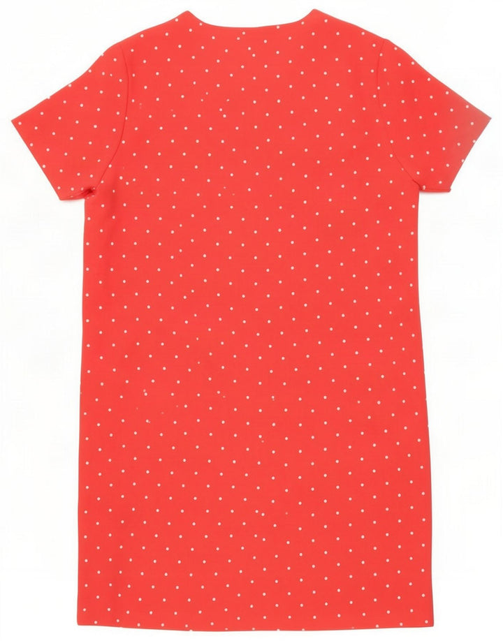 Γυναικείο φόρεμα Shift Marks & Spencer UK 16 Large Pink Spotted Polyester