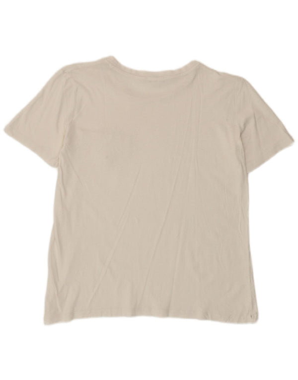 Zara Γυναικείο T-Shirt Top UK 10 Small White