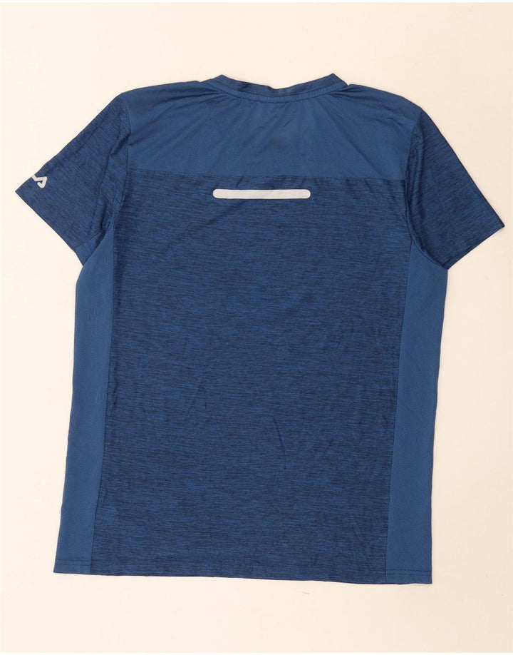 Ανδρικό T-Shirt Fila Top Small Navy Blue Flecked Polyester