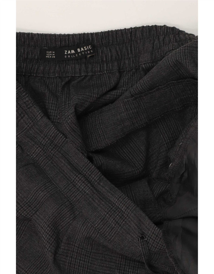 Zara Γυναικείο κωνικό παντελόνι Chino Medium W28 L27 Γκρι