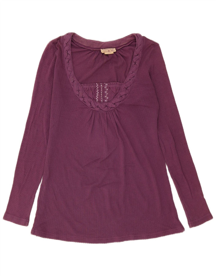 Γυναικείο τοπ Marlboro Classics Μακρυμάνικο UK 14 Large Purple