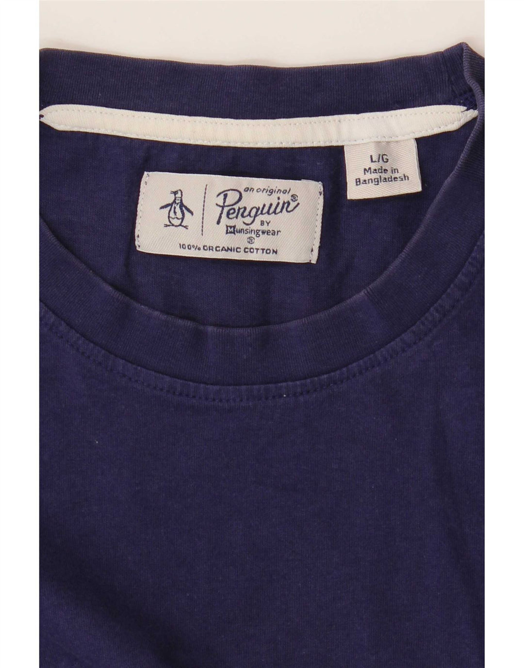Ανδρικό T-Shirt Penguin Top Large Navy Blue από βαμβάκι