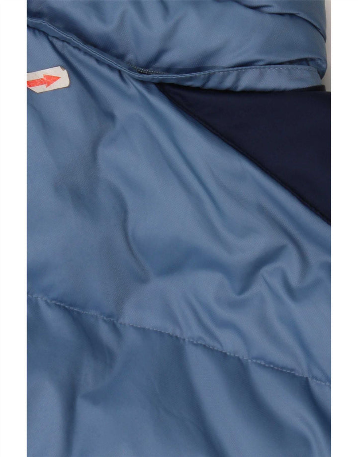 Ανδρικό τζάκετ Adidas UK 40 Large Blue Colourblock Nylon