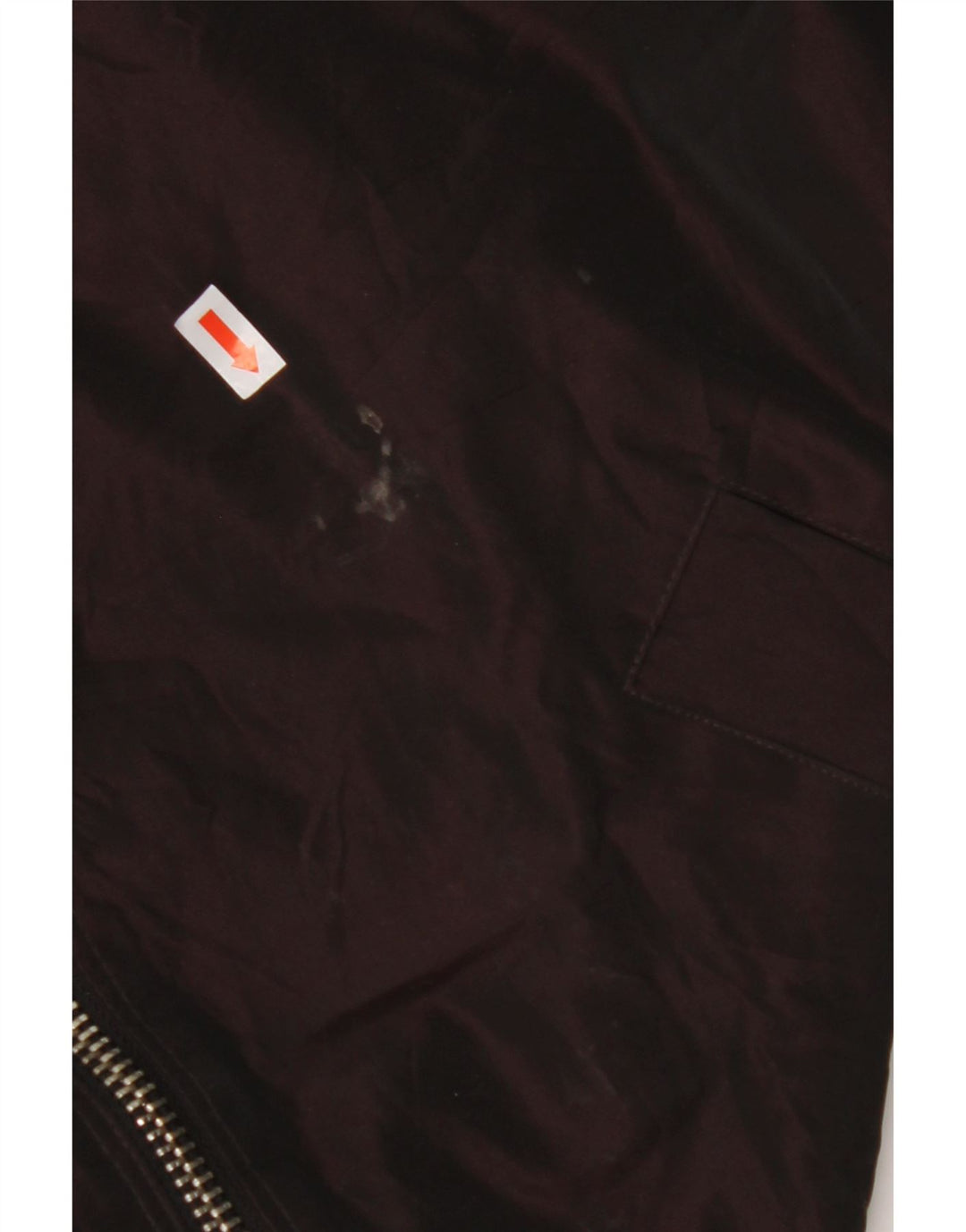 CALVIN KLEIN Γυναικείο μπουφάν με κουκούλα μεγάλου μεγέθους UK 14 Medium Burgundy