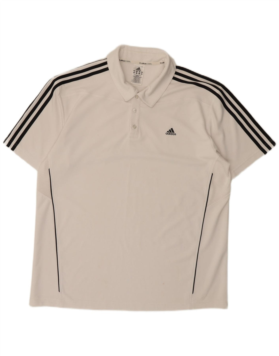Ανδρικό πουκάμισο Adidas Climacool Polo XL Λευκό πολυεστέρα
