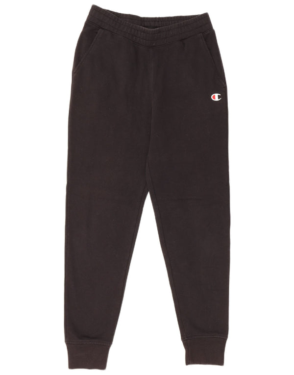 Ανδρική φόρμα Champion Παντελόνι Joggers Μικρό μαύρο βαμβακερό