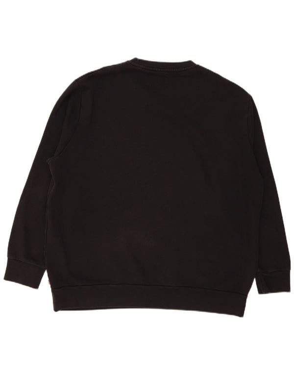 Ανδρικό φούτερ Levi's Graphic Standard Fit Jumper XL Μαύρο βαμβακερό