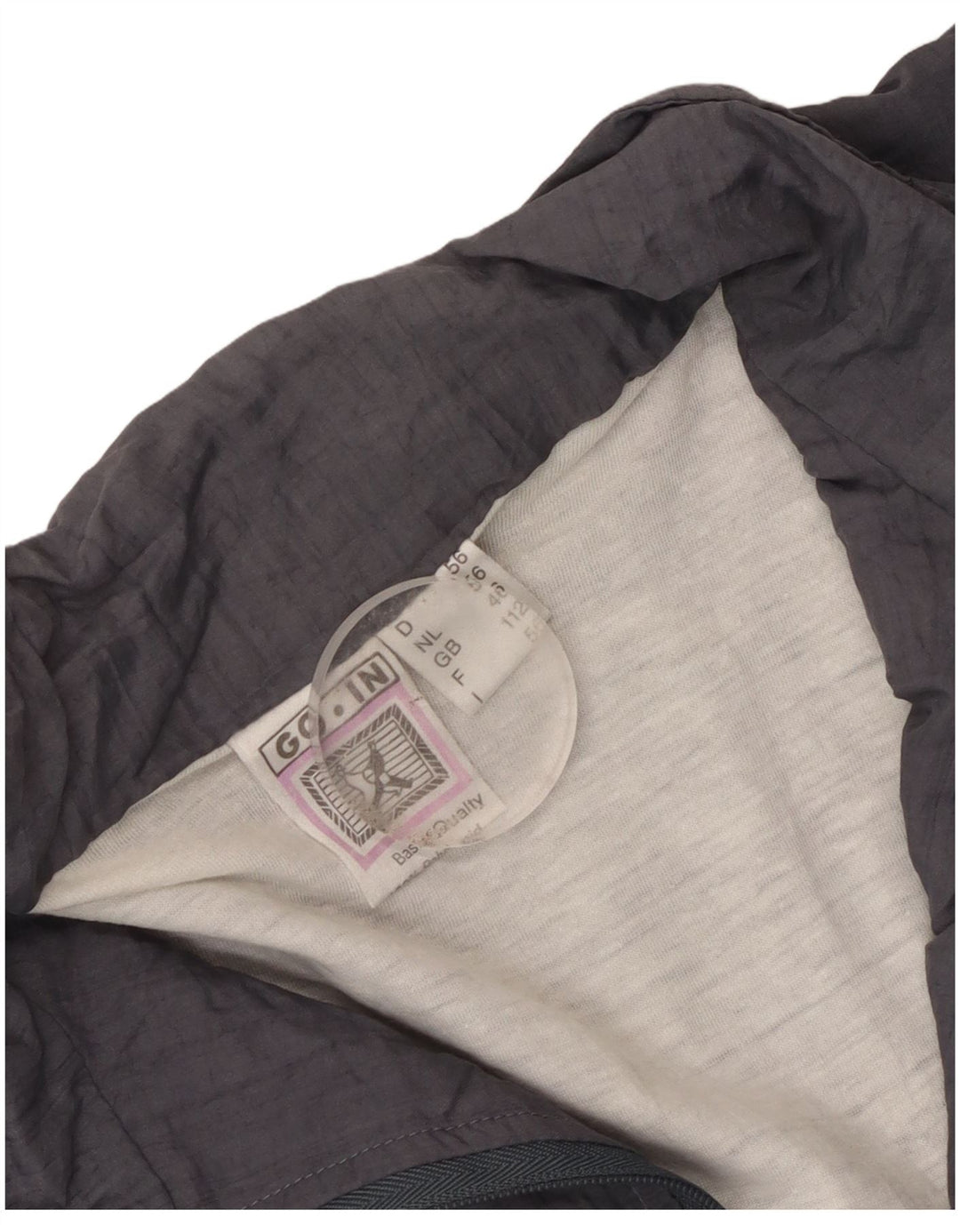 Ανδρική φόρμα CLIPPER Top Jacket UK 46 2XL Γκρι χρώματος βαμβακερό