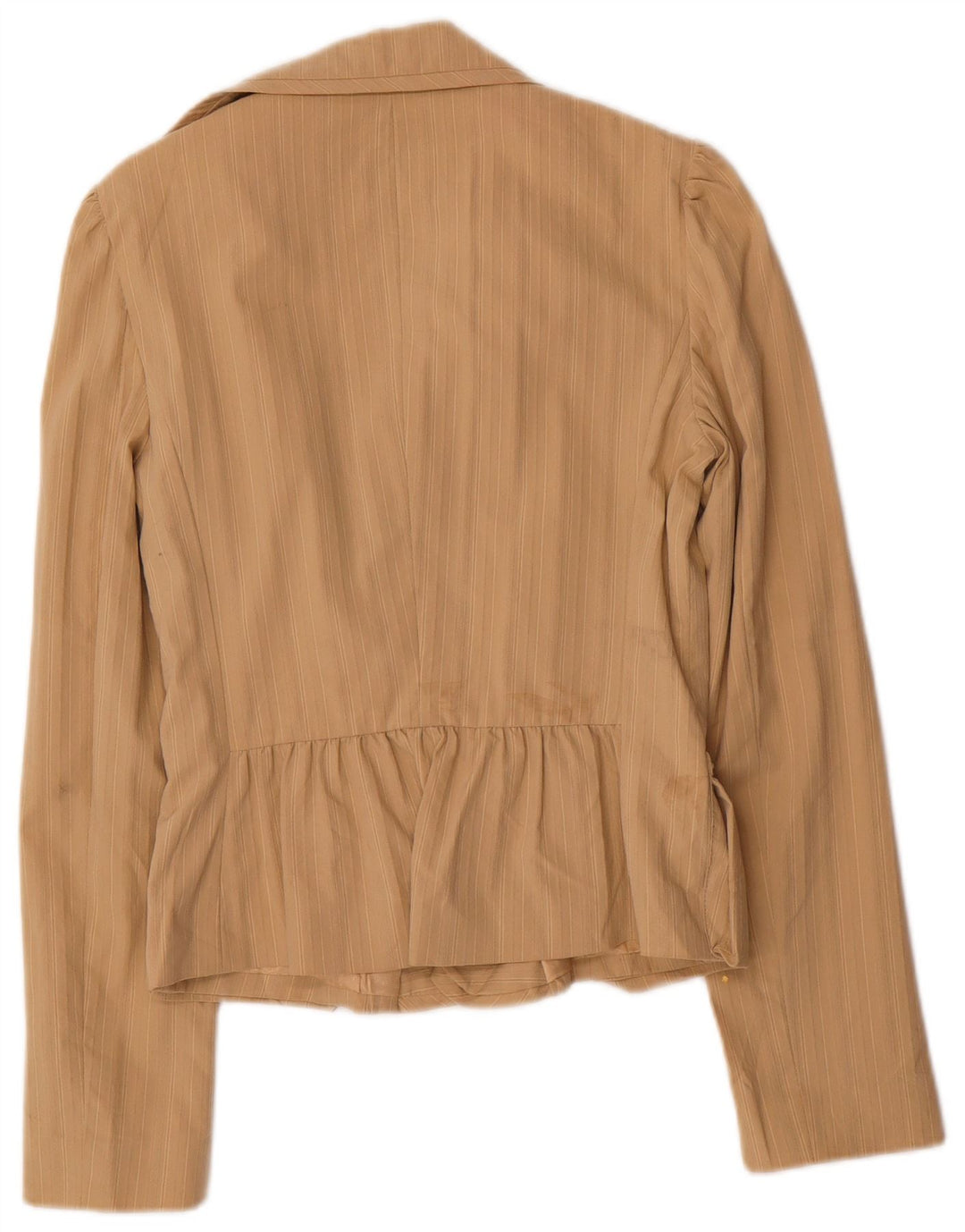 LUISA SPAGNOLI Γυναικείο ανοιχτό σακάκι IT 40 Small Beige Pinstripe