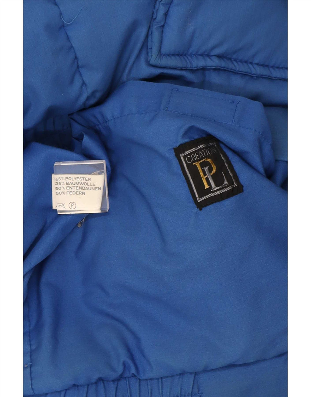 Creation Ανδρικό μπουφάν με κουκούλα IT 50 Large Blue Polyester