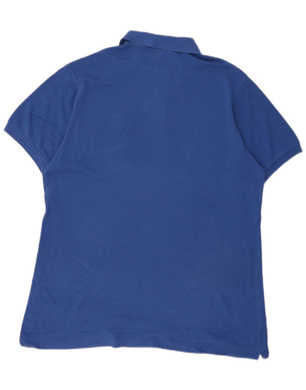 Ανδρικό πουκάμισο πόλο Lacoste 7 2XL Μπλε βαμβακερό