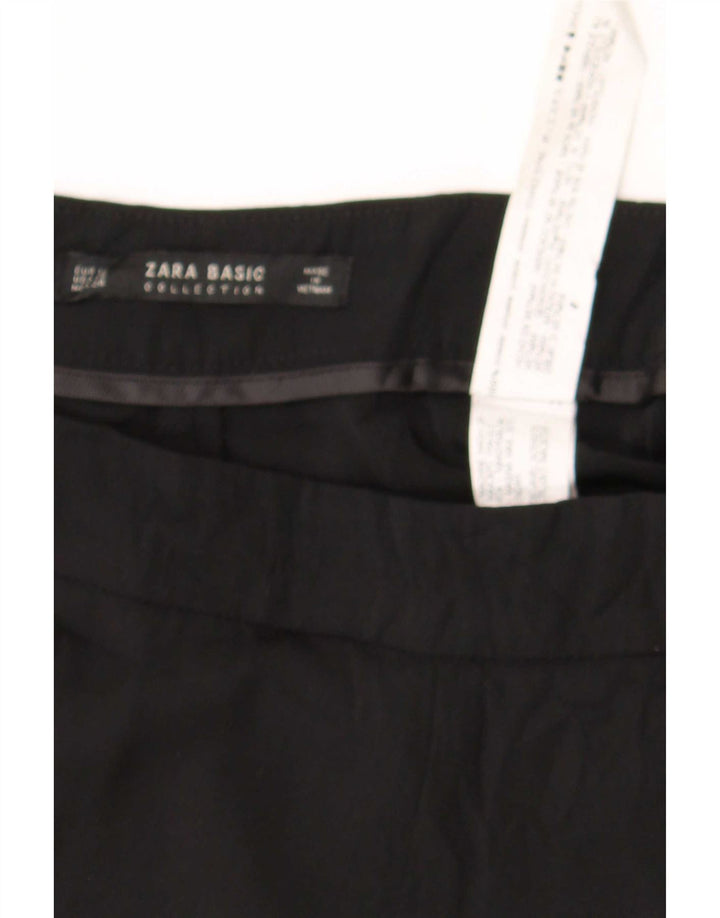 Zara Γυναικείο σορτς Casual XS W24 μαύρο πολυεστέρα