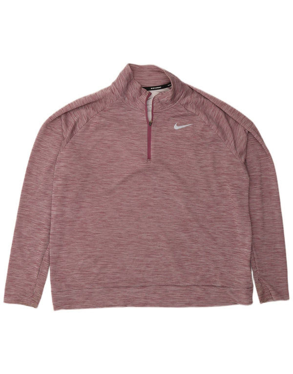 Αθλητικά αθλήματα Nike με φερμουάρ για ανδρική λαιμόκοψη με μακρυμάνικο XL
