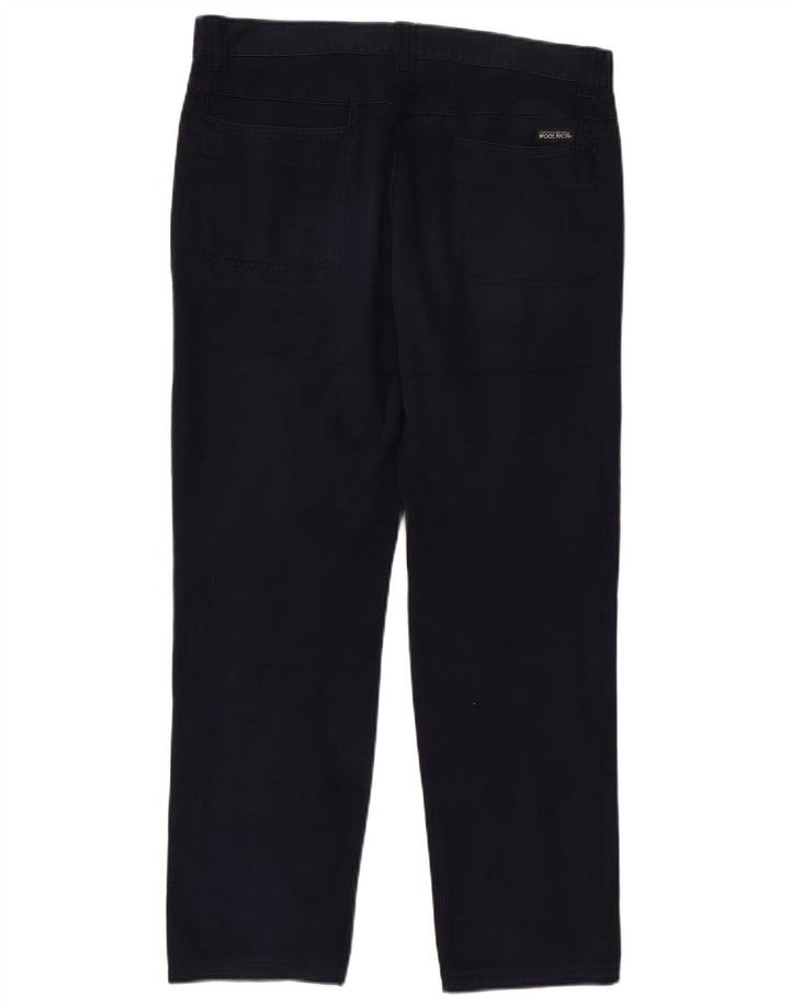 Ανδρικό ίσιο παντελόνι Chino WOOLRICH W34 L28 Navy Blue